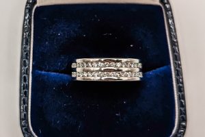 DOUBLE ET WEDDING BAND 950 PLAT (3)
