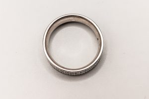 DOUBLE ET WEDDING BAND 950 PLAT (9)