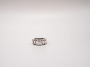 EMERALD CUT 950 PLATINUM (6)