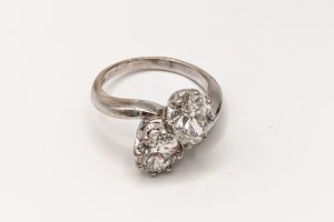 Emerald 6 stone with round brill plat (7)